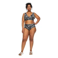 George Women's Plus Triangle Swim Top, Sizes 1X-3X
