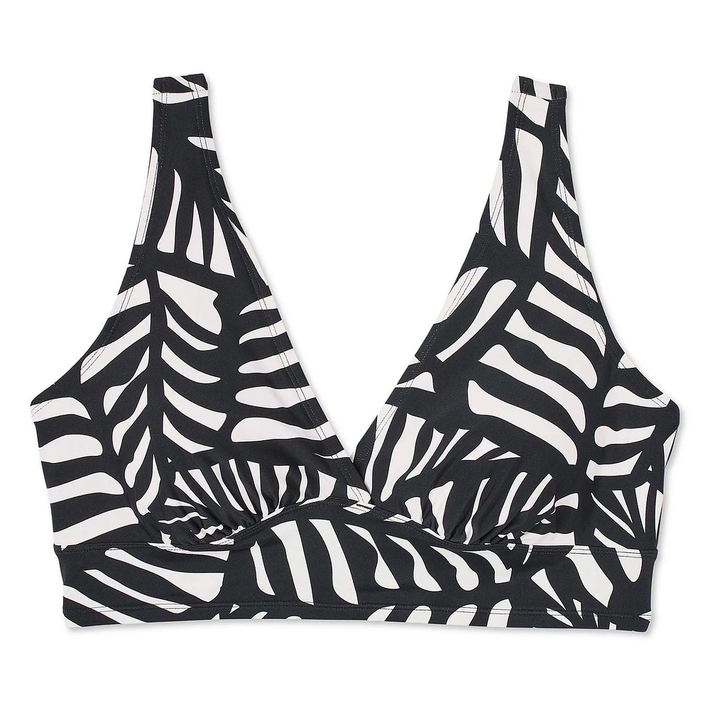 George Women's Plus Triangle Swim Top, Sizes 1X-3X