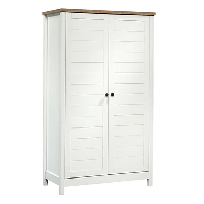 Sauder® Cottage Road Storage Cabinet, Soft White®, 423509