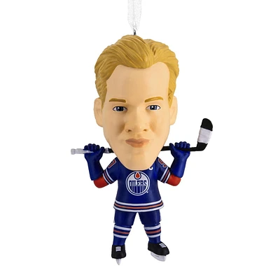 Hallmark Christmas Ornament (NHL Edmonton Oilers Connor McDavid Bouncing Buddy)