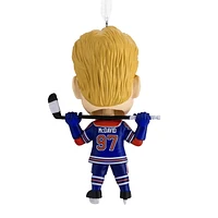 Hallmark Christmas Ornament (NHL Edmonton Oilers Connor McDavid Bouncing Buddy)