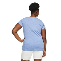George Women's Plus V-Neckline Tee, Sizes 1X-4X
