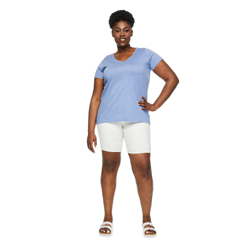 George Women's Plus V-Neckline Tee, Sizes 1X-4X