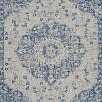 SAFAVIEH Courtyard Alessia Medallion Indoor/Outdoor Area Rug