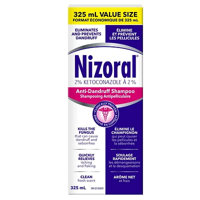 Nizoral Ketoconazole 2 Percent Anti-dandruff and Itchy Scalp Shampoo