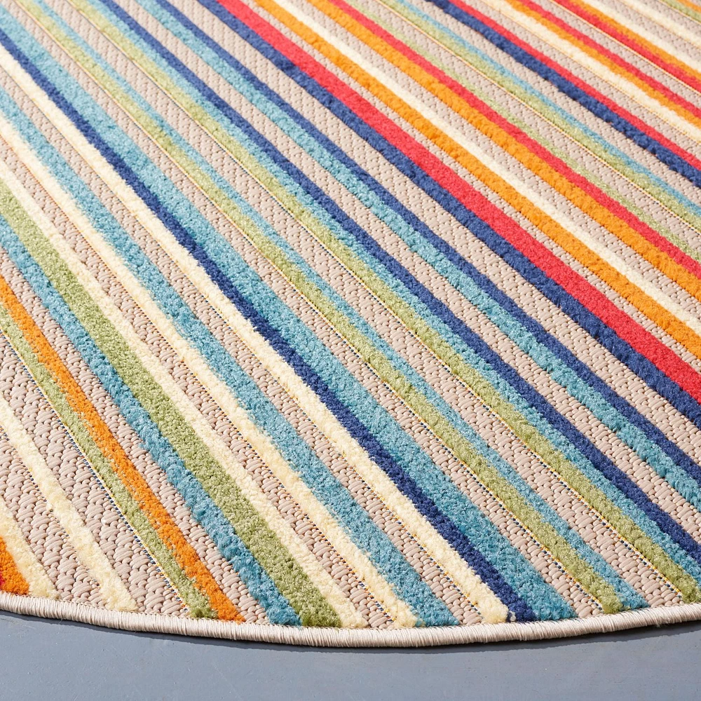 SAFAVIEH Cabana Siomha Striped Outdoor Area Rug