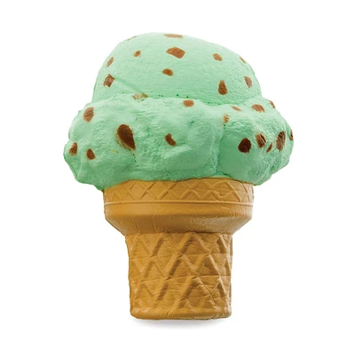 The Orb Factory Soft'n Slo Squsihies Pistachio Ice Cream Cone