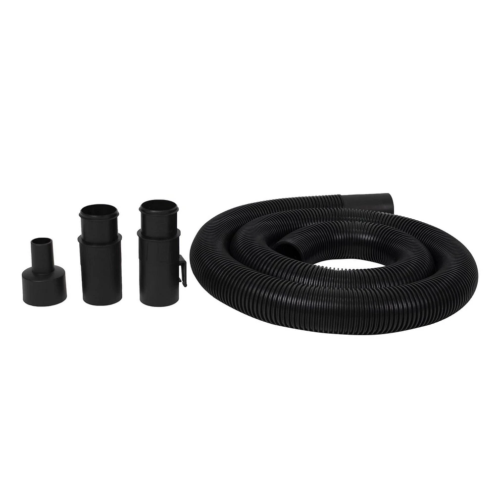 Stealth ST08-2518  2-1/2" x 8' vac hose fits for click on or screw in 2-1/2" fittings.