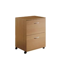 Nexera Essentials 2-Drawer Mobile File Cabinet #5093