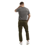U.S. Polo Assn. Pantalon cargo droit et slim pour hommes