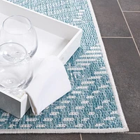 SAFAVIEH Beach House Declan Botanical Indoor/Outdoor Area Rug