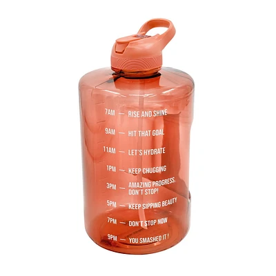 Mainstays 3.78L Plastic Water Bottle Persimmon