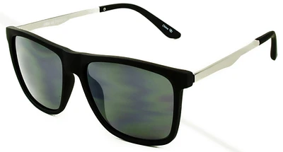 George Mens Black Wayfarer Sunglasses