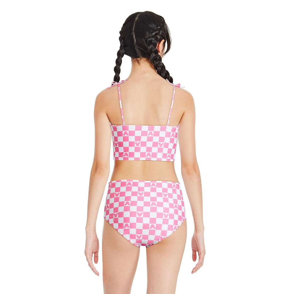 Maillot de bain 2 pièces Minnie Mouse Disney pour filles Tailles TP-G