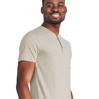 T-shirt henley George pour hommes