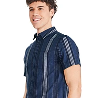 Chemise tissée George pour hommes