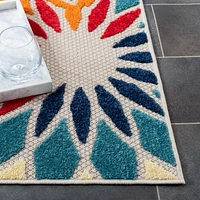 SAFAVIEH Cabana Quincy Floral Outdoor Area Rug