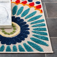 SAFAVIEH Cabana Marina Suzani Outdoor Area Rug