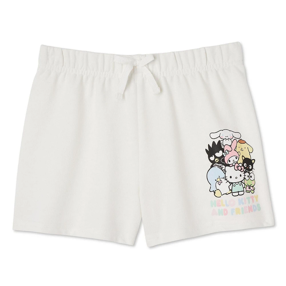 Short à enfiler Hello Kitty et ses amis pour filles
