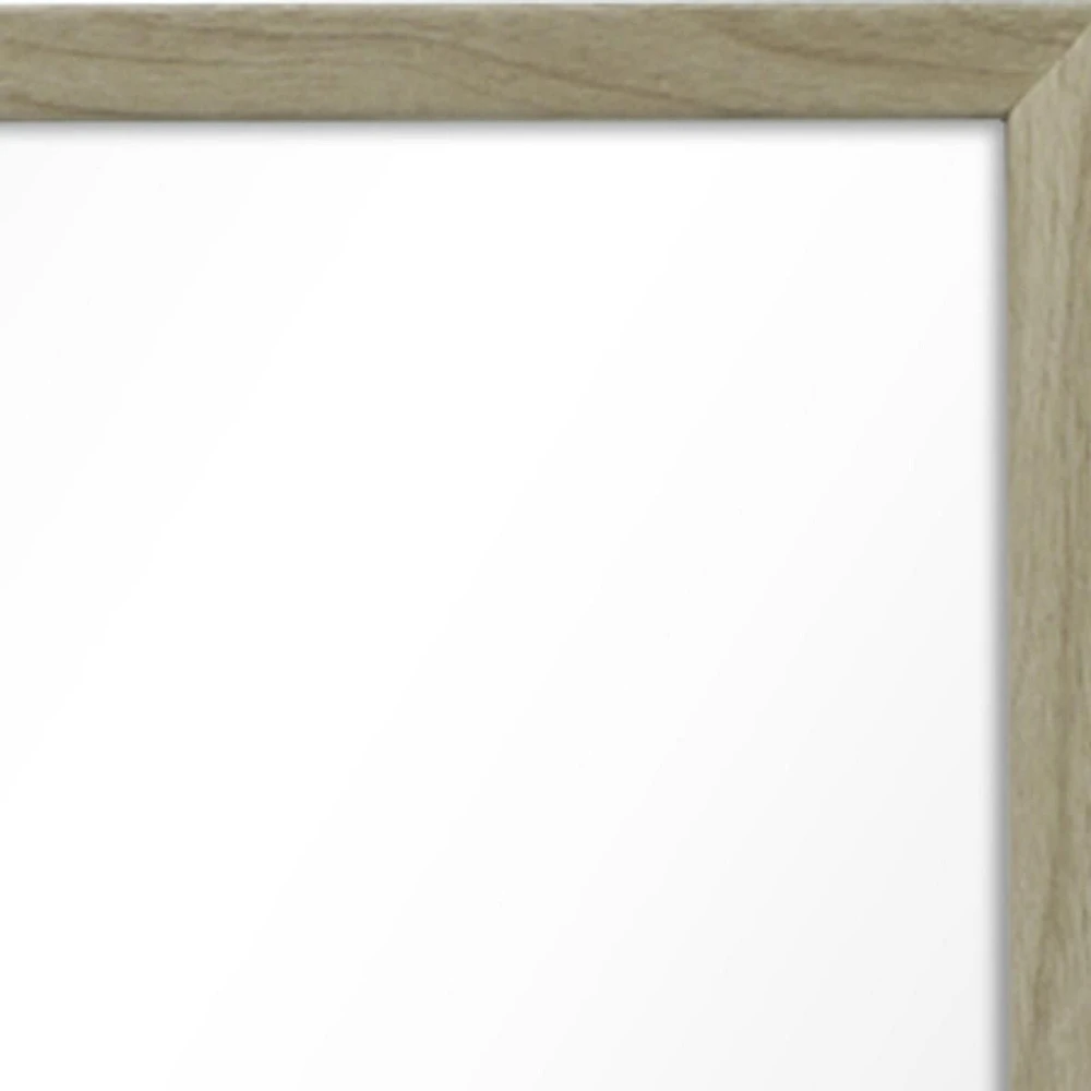 Hometrends Adler Mirror Mango wood look finish 18x22in