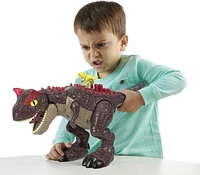 Imaginext Jurassic World Carnotaurus Dinosaur Toy with Spike Strike Action, 2-Piece Preschool Toys, Ages 3 - 8Y