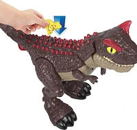 Imaginext Jurassic World Carnotaurus Dinosaur Toy with Spike Strike Action, 2-Piece Preschool Toys, Ages 3 - 8Y