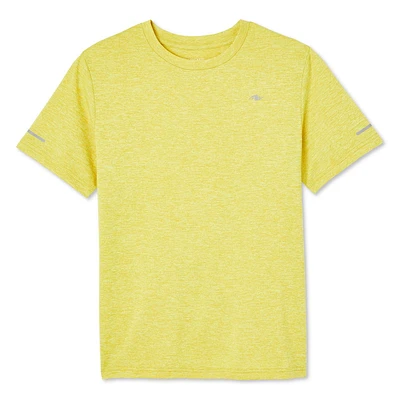 T-shirt technique à manches courtes Athletic Works pour garçons Tailles TP–TG
