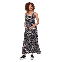 Paisley Sky Maternity Nursing Maxi Dress, Sizes S-XXL