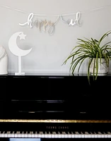 modernEID silver mirror Happy Eid calligraphy banner