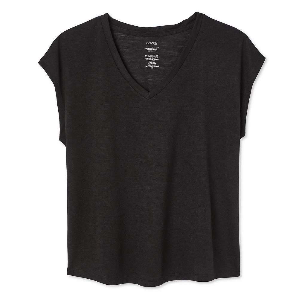 George Women's V-Neckline Dolman Tee