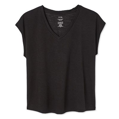 George Women's V-Neckline Dolman Tee