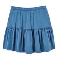 Jupe-short en tricot George pour filles Tailles TP–TG