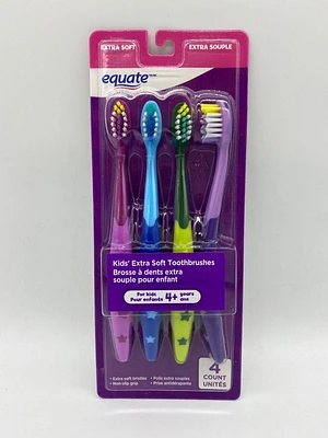 Kids Extra Soft Toothbrushes, 4 counts