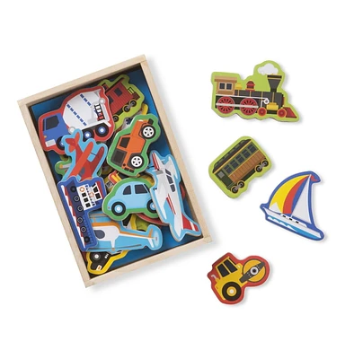 Melissa & Doug Wooden Magnets – Vehicles