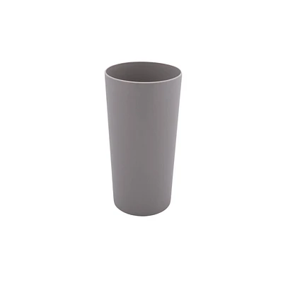 MainStays Polypropylene Gray Round Tumbler, Tumbler