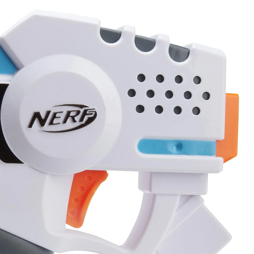 Nerf Roblox Strucid: Boom Strike Dart Blaster, Pull-Down Priming Handle, 2 Nerf Elite Darts, Code To Unlock In-Game Virtual Item