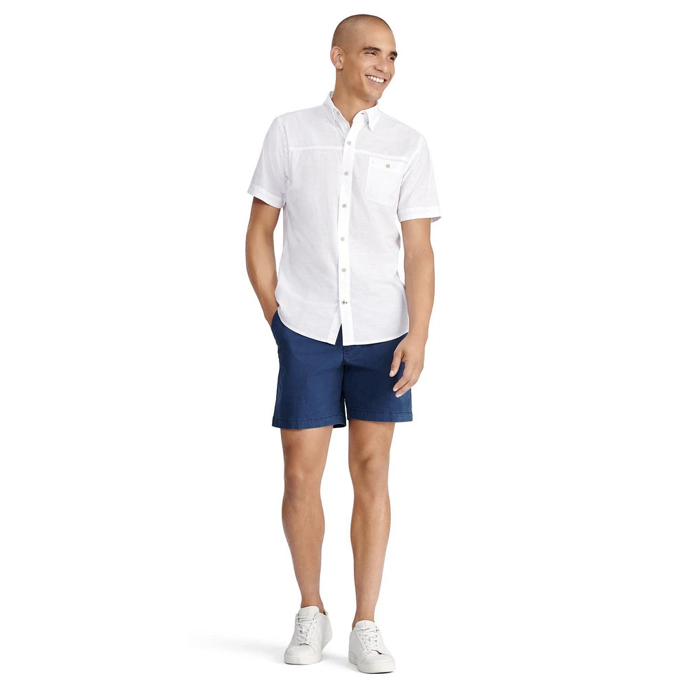 IZOD Chemise imprimée tissée à quai P-TTG