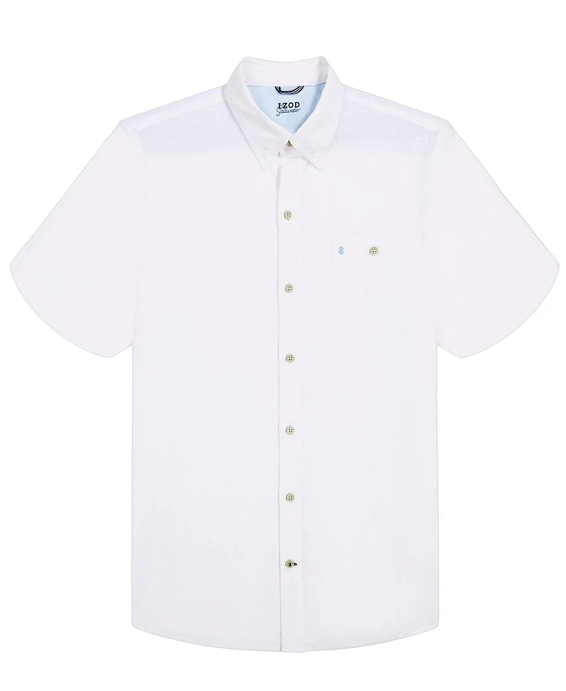 IZOD Chemise imprimée tissée à quai P-TTG