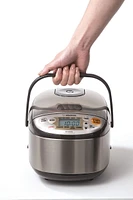 Zojirushi Micom Rice Cooker & Warmer, 3 cups, Stainless Dark  Brown