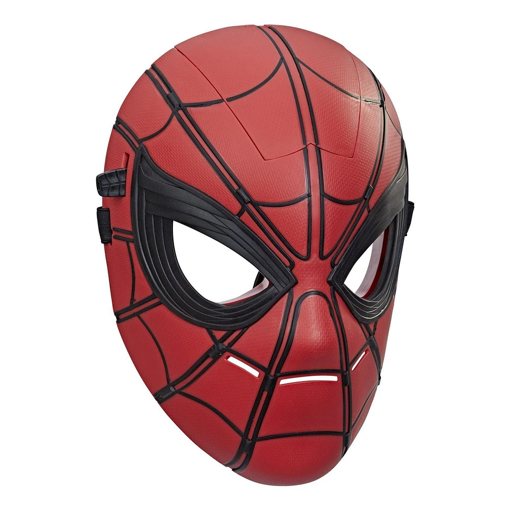 Marvel Spider-Man Glow FX Mask Electronic Wearable Toy With Light-Up Moving Eyes For Role Play, For Kids Ages 5 and Up