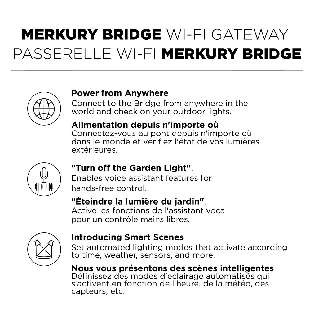 Merkury Bridge Wi-Fi Gateway, Wi-Fi Gateway