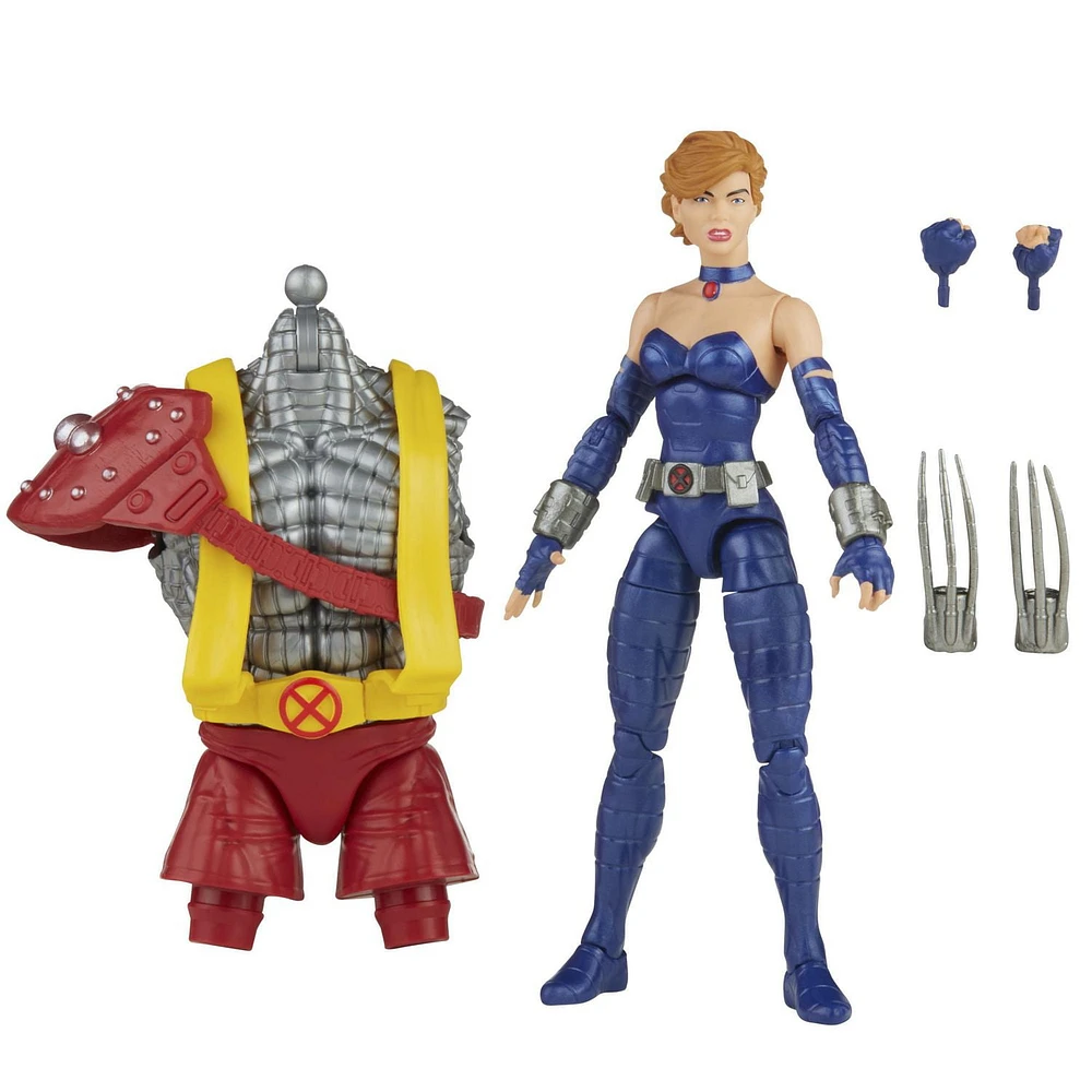 Hasbro Marvel Legends Series 6-inch Scale Action Figure Toy Marvel's Shadowcat, Premium Design, 1 Figure, 4 Accessories, and 1 Build-A-Figure Part