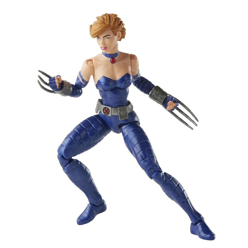 Hasbro Marvel Legends Series 6-inch Scale Action Figure Toy Marvel's Shadowcat, Premium Design, 1 Figure, 4 Accessories, and 1 Build-A-Figure Part