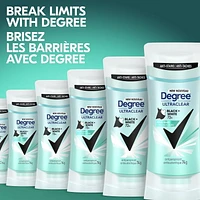 Degree MotionSense Black + White Pure Rain Antiperspirant Stick, 74 g Antiperspirant Stick