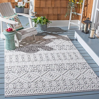 SAFAVIEH Cabana Allycia Geometric Indoor/Outdoor Area Rug