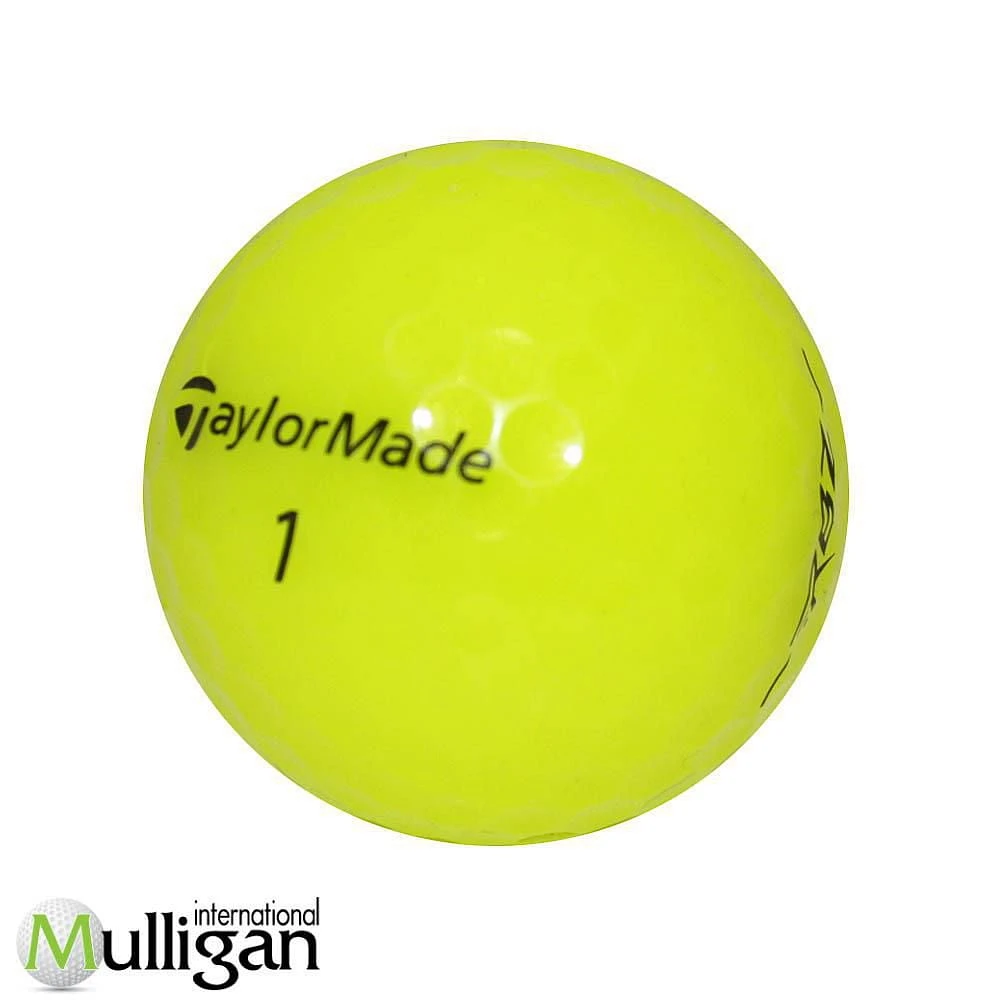 Mulligan - 36 Taylormade RBZ 4A Recycled Used Golf Balls, Yellow