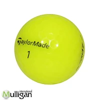 Mulligan - 36 Taylormade RBZ 4A Recycled Used Golf Balls, Yellow