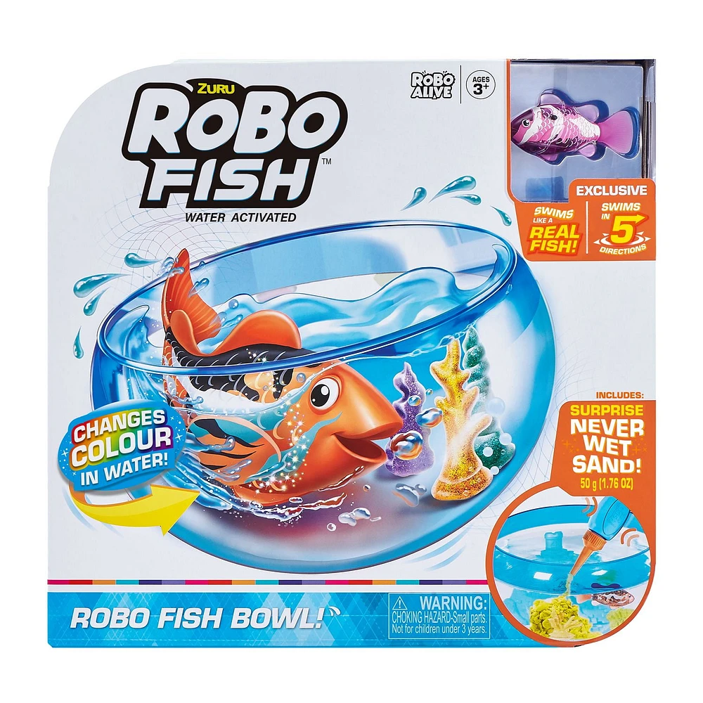 Robo Fish robotic swimming pets Fish Tank Playset