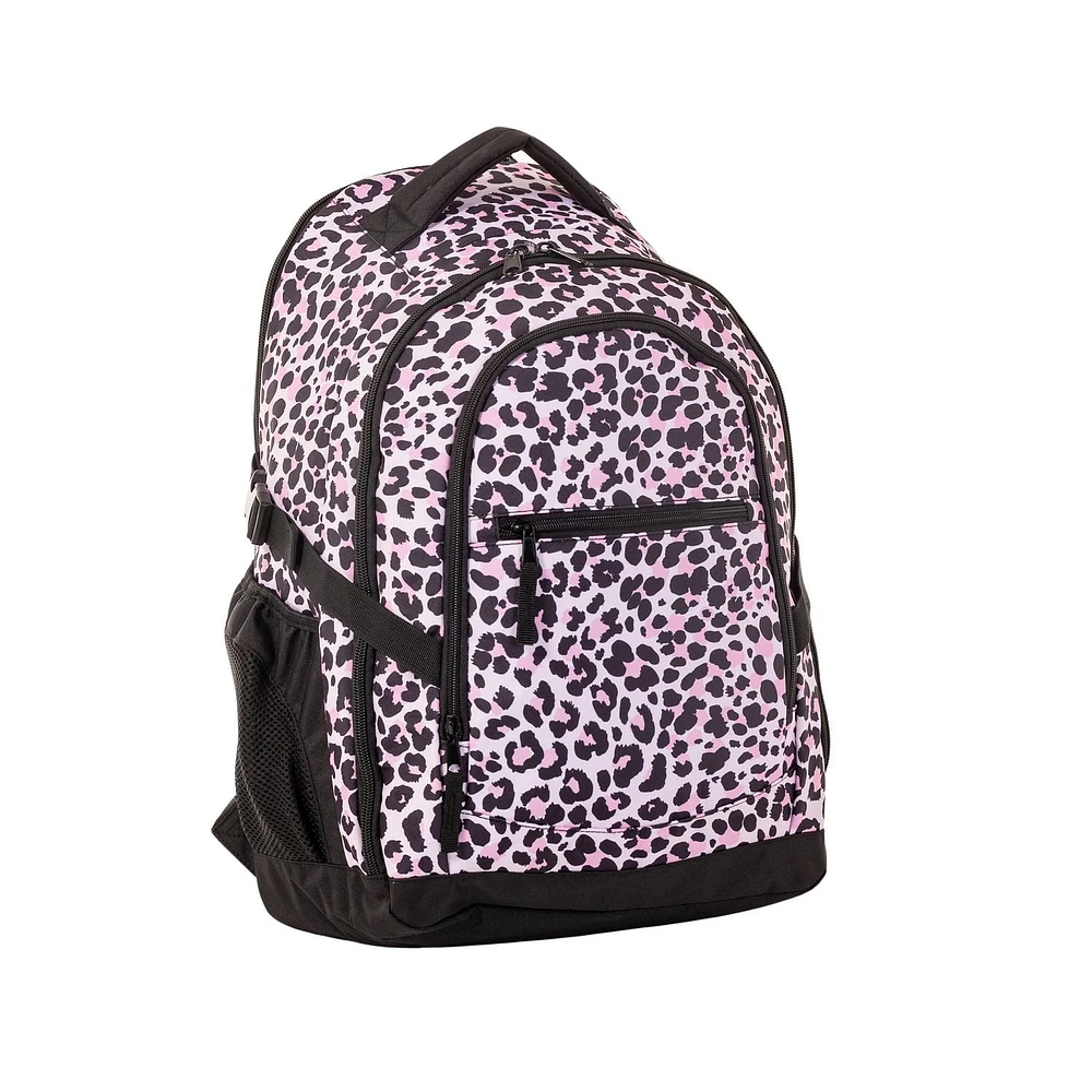 Jetstream Deluxe Multi-compartment Backpack, Cheetah print, Multi pocket backpack