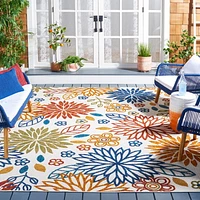 SAFAVIEH Cabana Siomha Floral Indoor/Outdoor Area Rug